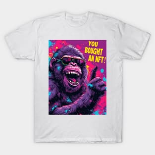 NFT Craze: The Laughing Gorilla T-Shirt